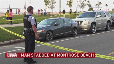 Man critical after being stabbed near Montrose Beach